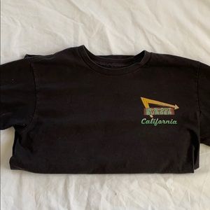 In n out California black t shirt